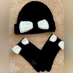 Kate Spade New York hat and gloves